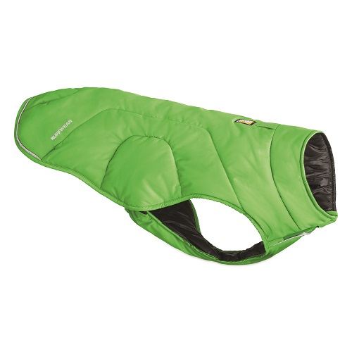 Ruffwear zimní bunda pro psy, Quinzee jacket, zelená, velikost XL
