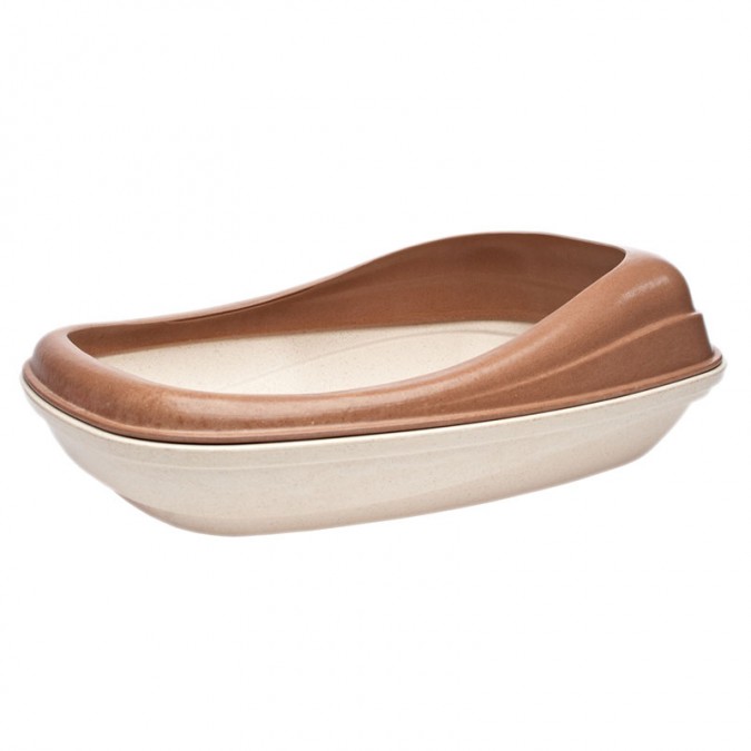 Toaleta pro kočky Beco Tray, hňedá