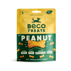 Odměna pro psy, Beco Treats - Peanut, 70g