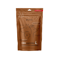Doplněk výživy pro psy, CBD Pamlsky Immunity L, 100 g