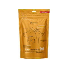 Doplněk výživy pro psy, CBD Pamlsky Recovery M, 100 g
