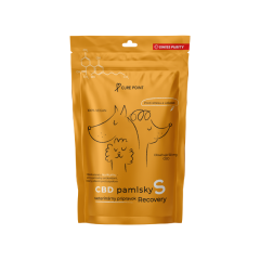 Doplněk výživy pro psy, CBD Pamlsky Recovery S, 100 g