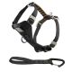 Postroj pro psa do auta Kurgo, Tru-Fit Enhanced Strenght, bezpečnostní s autopásem-black-L