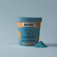 Zmrzlina pro psy Fürree Ice cream Blue Spirulina, 60 g