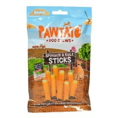 Odměna pro psy, Benevo Pawtato Sticks - Spinach &amp; Kale, 120 g