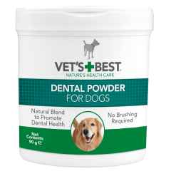 VET´S BEST DENTÁLNÍ PUDR PRO PSY
