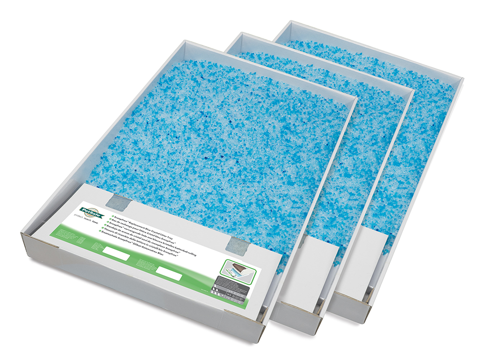 ScoopFree™ , Náhradná podstielka, Blue Crystal, 3 balenie