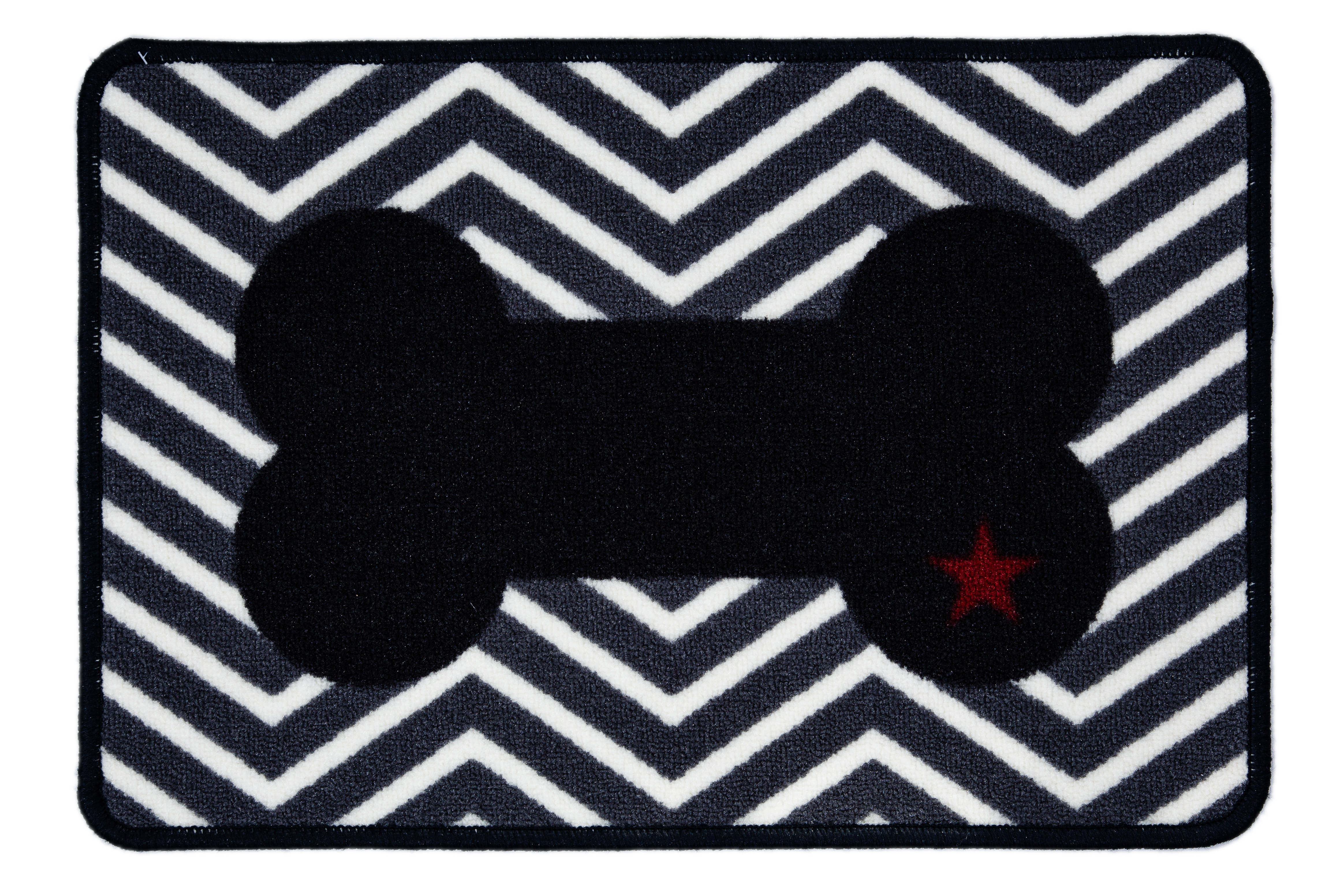PET REBELLION- Kobereček pod misku, MM, bone, 30x40cm