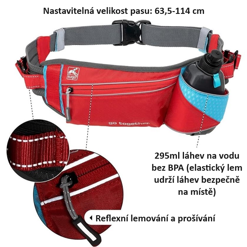 Pás na běhání Kurgo On Trail Running Belt